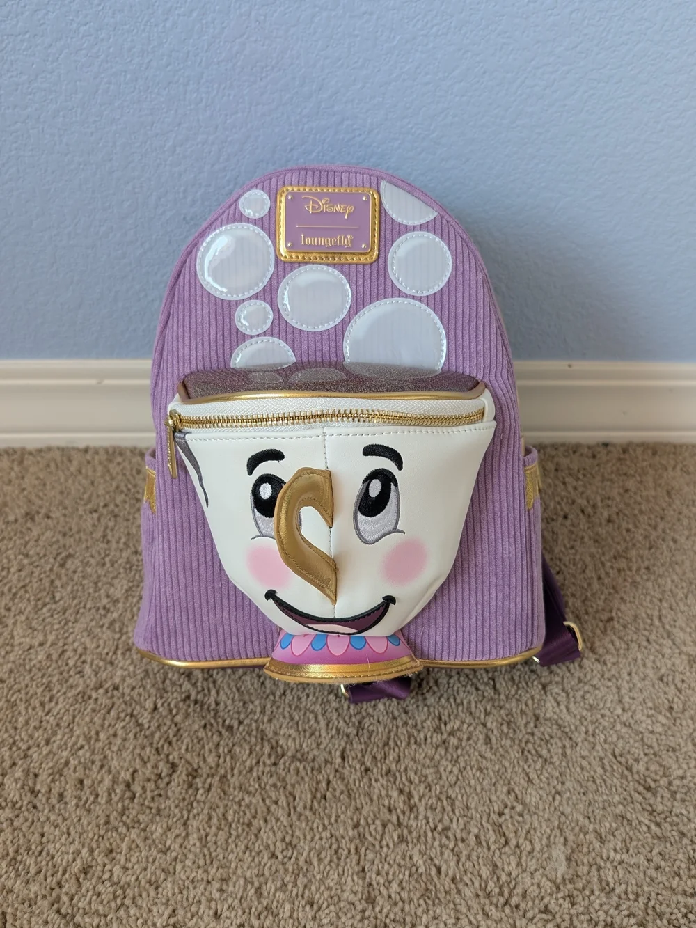 Loungefly Beauty And The Beast- Chip Mini Backpack